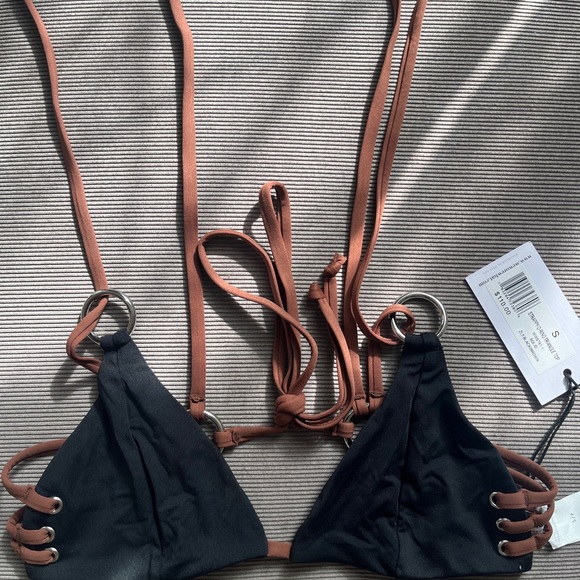 WeWoreWhat StrappyTriangle Bikini Top - Picture 4 of 4
